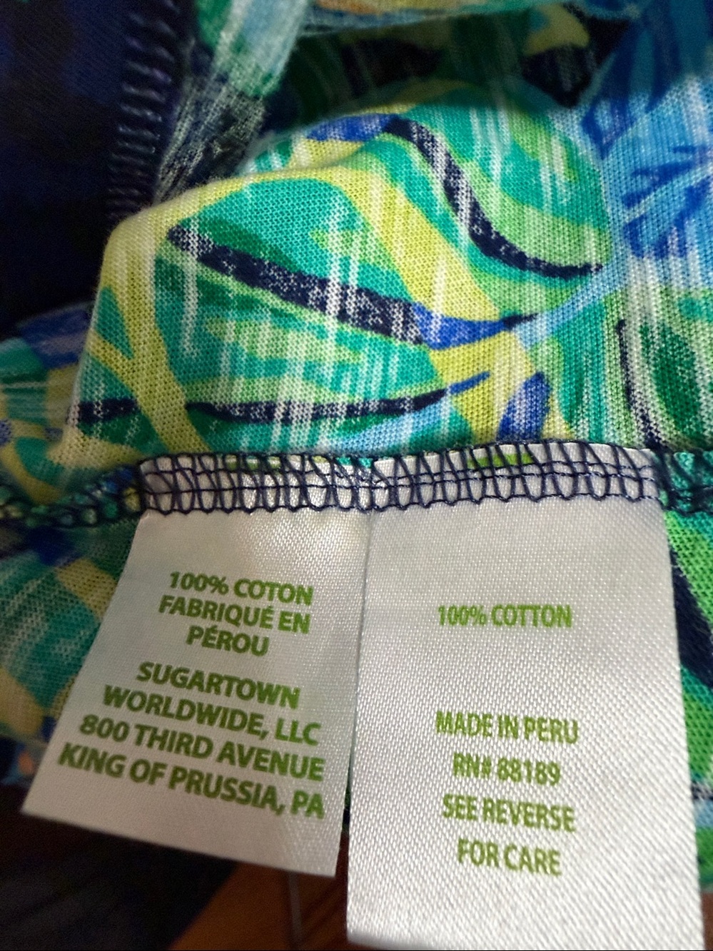 NWT Lilly Pulitzer Etta Scoop Neck in Multi The Hottest Spot size Women’s XXL - Picture 8 of 8